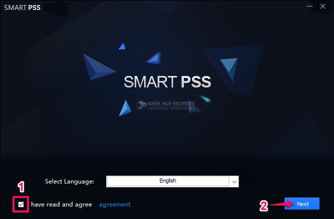 Hướng dẫn cài đặt phần mềm Smart PSS xem camera Dahua trên PC