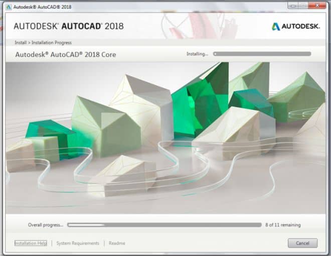 cài đặt autocad 2018 bước 4