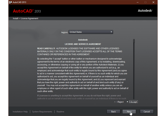 Cài đặt autocad 2013 2