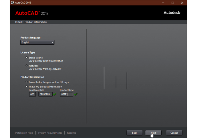 Cài đặt autocad 2013 3