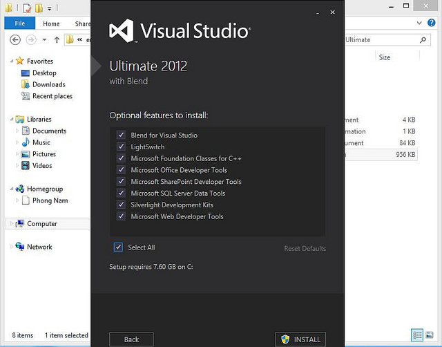 cài visual studio 2012 full crack 3