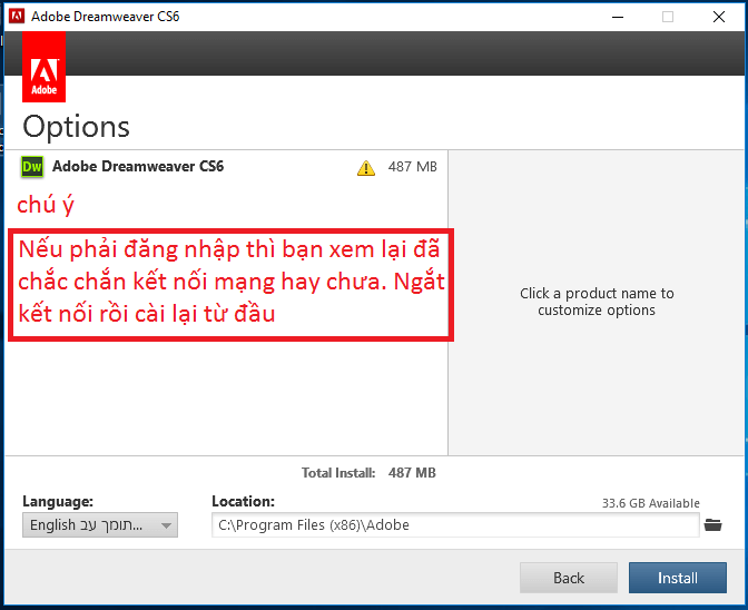 hướng dẫn cài đặt dreamweaver cs6 hình 3