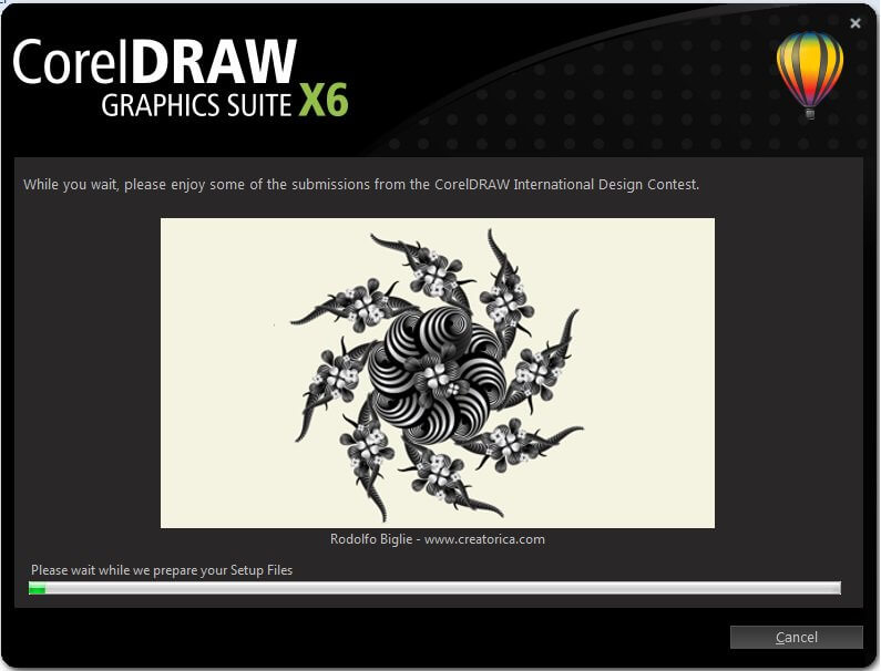 cài đặt coreldraw x6 hình 7