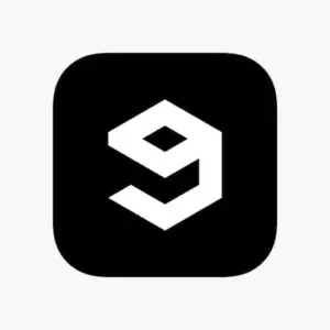 Mô tả ảnh: Logo ứng dụng 9GAG