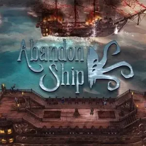 Mô tả hình ảnh: Hình ảnh giao diện game Abandon Ship với một con tàu đang航行 trên biển