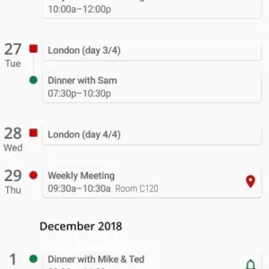aCalendar mod
