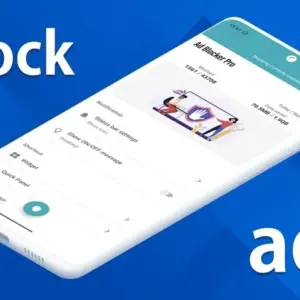mô tả hình ảnh: Giao diện chính của ứng dụng Ad Blocker Pro