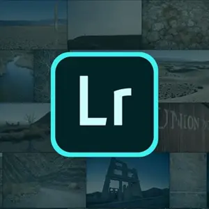 mô tả hình ảnh: Giao diện chính của ứng dụng Adobe Lightroom trên điện thoại