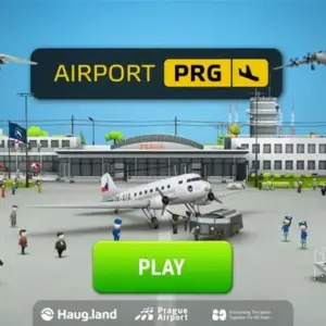 Mô tả hình ảnh về giao diện game AirportPRG