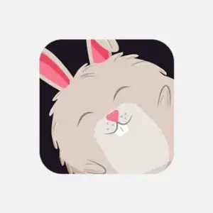 Mô tả hình ảnh: Giao diện chính của ứng dụng Alarm Clock với hình ảnh một chú cáo