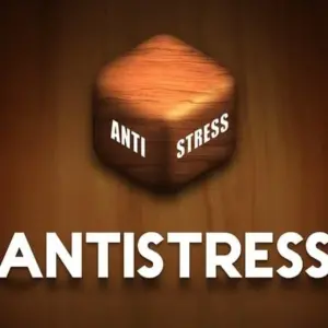 Mô tả hình ảnh: Giao diện game Antistress với nhiều món đồ chơi