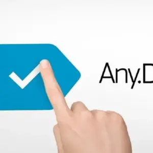 Alt text: Giao diện chính của ứng dụng Any.do với danh sách công việc cần làm được sắp xếp gọn gàng.
