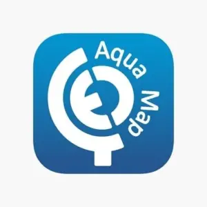 Bản đồ hàng hải chi tiết trong Aqua Map