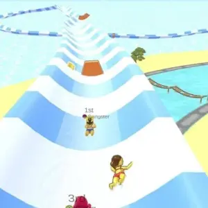 Aquapark.io gameplay