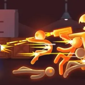 Mô tả ảnh về giao diện game Boss Stickman
