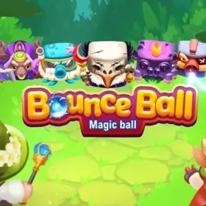 Alt text: Giao diện game Bounce Ball: Magic Ball