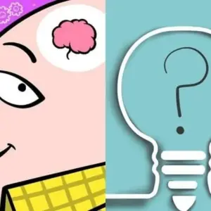 Mô tả hình ảnh: Giao diện game Braindom với một câu hỏi hóc búa