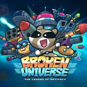 Mô tả ảnh: Giao diện chính của game Broken Universe: Tower Defense với hình ảnh các tháp phòng thủ và kẻ địch