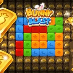 Mô tả hình ảnh về giao diện game Bunny Blast