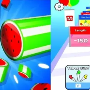 Mô tả hình ảnh về giao diện game Candy Shop Master