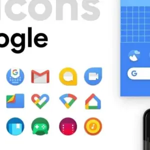 Mô tả hình ảnh: Giao diện ứng dụng CandyCons Unwrapped với nhiều biểu tượng màu sắc