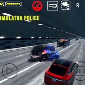Car Crash Simulator Police