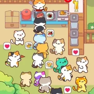 Cat cooking bar mod android