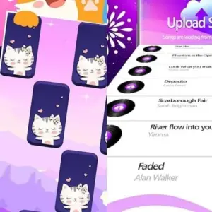Catch Tiles Magic Piano Game
