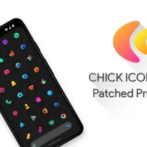 Mô tả hình ảnh: Giao diện CHIC Icon Pack với các icon được thiết kế theo phong cách hiện đại, tối giản.