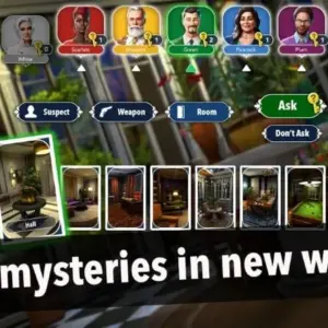 Một nhóm người đang chơi Cluedo