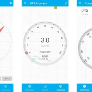 Mô tả ứng dụng Compass and GPS tools