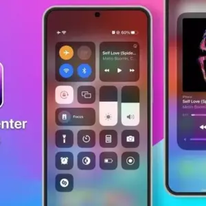 Mô tả ảnh: Giao diện Control Center trên điện thoại