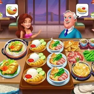 Màn hình chính game Cooking Wonderland