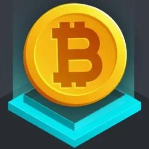Mô tả ảnh: Giao diện game Crypto Miner Tycoon với hình ảnh máy đào coin và biểu đồ giá tiền điện tử.