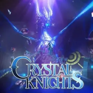 Crystal Knights-32 Player Raid MOD (Menu, God Mode, Bất Tử) 1.55.5 (970M) 7 Mô tả hình ảnh: Banner quảng cáo game Crystal Knights với hình ảnh các hiệp sĩ chiến đấu với quái vật
