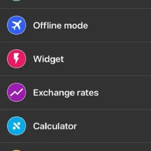 Currency converter offline mod