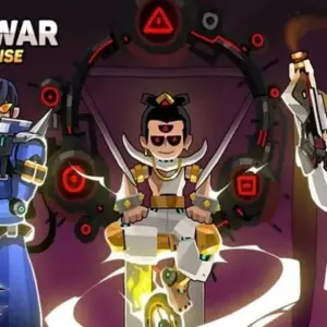 Cyber War: Idle Defense heroes