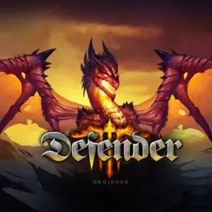 Mô tả ảnh: Hình ảnh giao diện game Defender III với một cung thủ đang chuẩn bị bắn tên vào lũ quái vật.