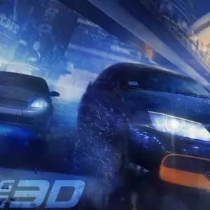 Mô tả hình ảnh: Giao diện game Drag Racing 3D với hai chiếc xe đang chuẩn bị đua.