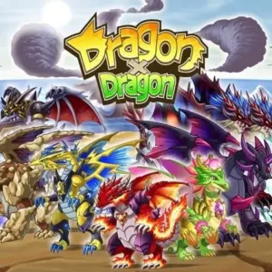 Mô tả hình ảnh về giao diện game Dragon Paradise với thành phố và rồng