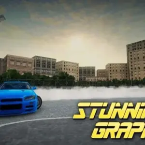 Drifting Nissan Car Drift