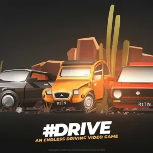 Mô tả hình ảnh về giao diện game #DRIVE