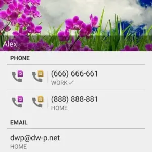 DW Contacts Phone SMS mod androdi