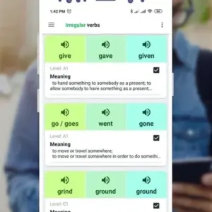 English Irregular Verbs mod
