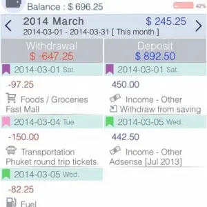 EvoWallet MoneyTracker Premium mod android