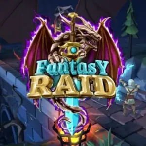 mô tả hình ảnh: Hình ảnh giới thiệu game Polygon Fantasy với nhân vật chính đang chiến đấu với quái vật