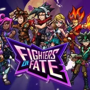 Mô tả hình ảnh: Giao diện chính của game Fighters of Fate: Anime Battle