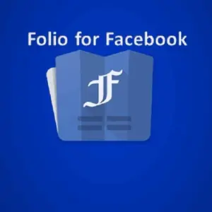 Mô tả ứng dụng Folio trên màn hình điện thoại