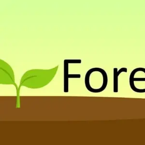 Mô tả ảnh: Giao diện ứng dụng Forest với hình ảnh cây xanh tươi tốt
