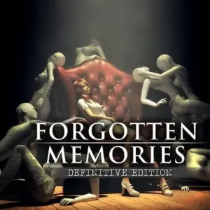 Mô tả hình ảnh: Hình ảnh nhân vật Rose Hawkins trong game Forgotten Memories đang đứng trong một hành lang tối tăm.